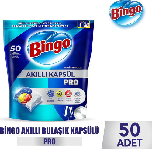 Akıllı Kapsül Pro Bulaşık Makinesi Deterjanı Tableti 50'li