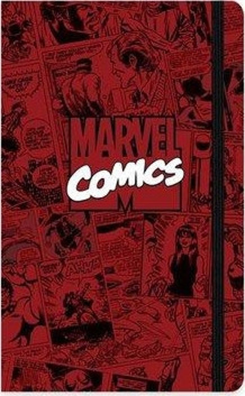 13x21 80 Yaprak Çizgili Ciltli Lastikli Defter - Bordo