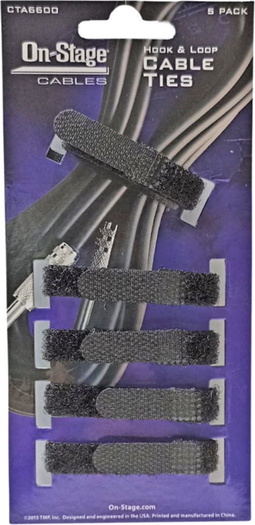 On Stage CTA6600 Kablo Bağı (5\'Li Paket)