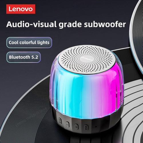 7 Renkli Işıklı Bluetooth Hoparlör - Lenovo K3 Plus Speaker - Tf Card 32 Gb Hoparlör
