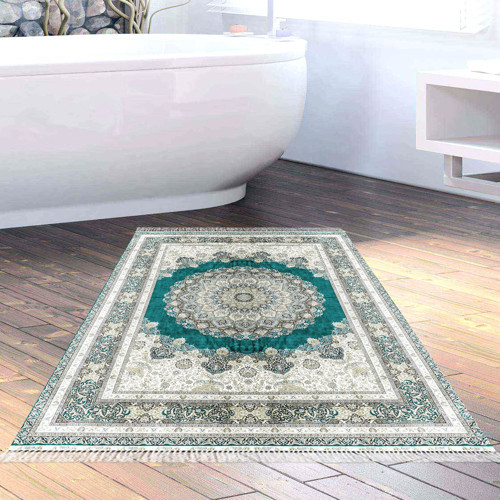 Eko Trend DJT Banyo Paspası Yıkanabilir Kaymaz Taban 1909 Osmanlı Mavi