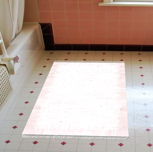Eko Trend DJT Banyo Paspası Yıkanabilir Kaymaz Taban 1342 Modern Mavi