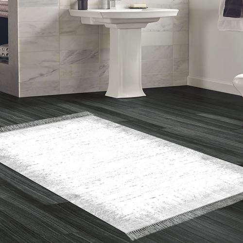 Eko Trend DJT Banyo Paspası Yıkanabilir Kaymaz Taban 1342 Modern Mavi