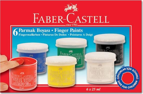 6 Renk Parmak Boyası