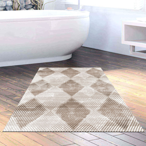 Kaymaz Taban Djt Banyo Halısı Trend İskandinav F5131 Gri