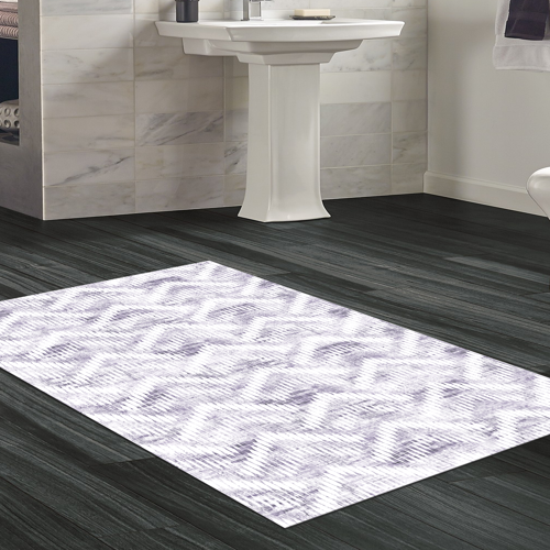 Kaymaz Taban Djt Banyo Halısı Trend İskandinav F5124 Antrasit