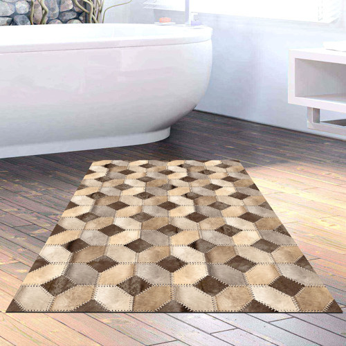 Kaymaz Taban Djt Banyo Halısı Trend Modern 1926 Kahve