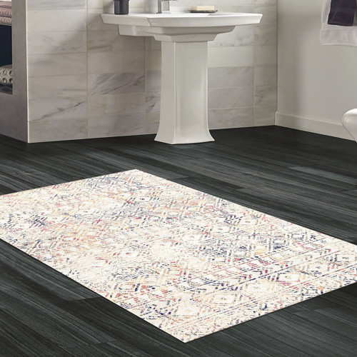 Kaymaz Taban Djt Banyo Halısı Yıldız Deri İskandinav F5139 Bej