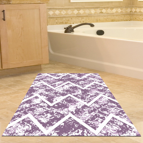 Kaymaz Taban Djt Banyo Halısı Yıldız Deri İskandinav F5128 Siyah