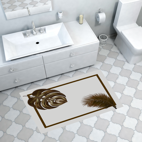 Kaymaz Taban Djt Banyo Halısı Yıldız Deri Modern 708 Krem