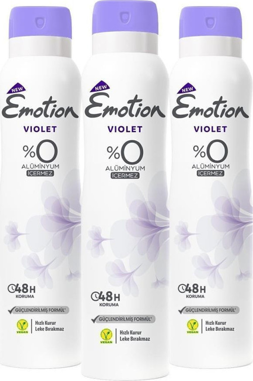 Violet Kadın Deodorant 3x150ml