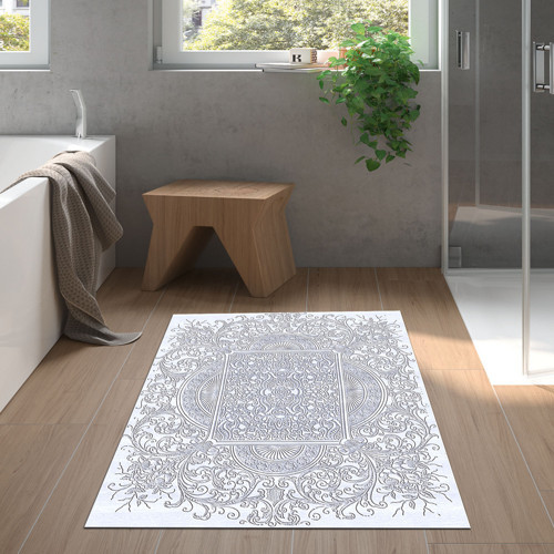 Kaymaz Taban Djt Banyo Halısı Trend Modern 1488 Yeşil
