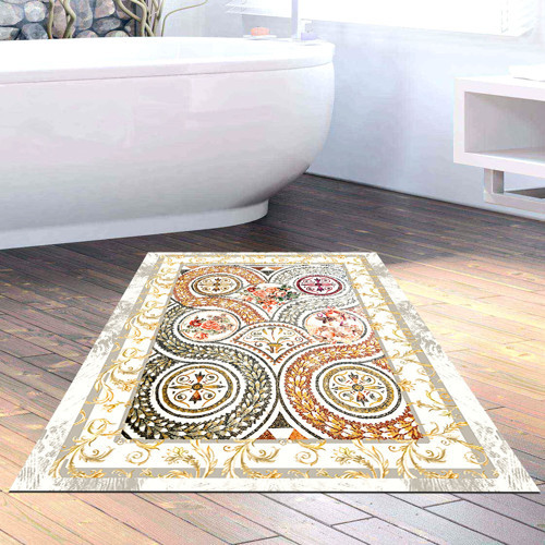 Kaymaz Taban Djt Banyo Halısı Trend Modern 1416 Kahve