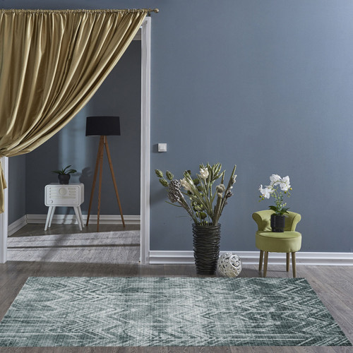 Kaymaz Taban Djt Salon Halısı Star Pamuk İskandinav F5083 Gri