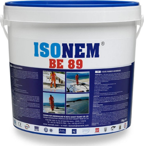 İsonem Be 89 Likit Kauçuk Membran 5 Kg Siyah