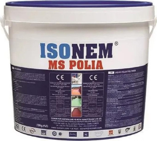 İsonem MS Polia Su Yalıtım Boyası 18 Kg Gri