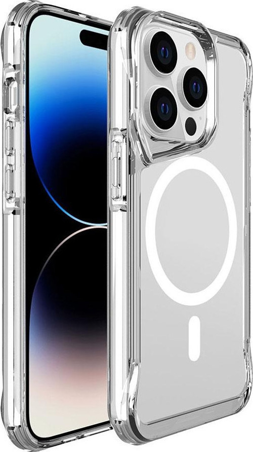 Apple iPhone 15 Pro Max Kılıf Magsafe Şarj Özellikli Poso Magsafe Kapak