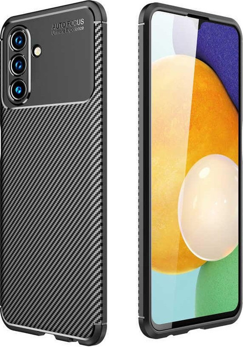 Samsung Galaxy A04S Kılıf Darbe Emici Uzun Ömürlü Parmak İzi Yapmaz Karbon Tasarım Negro Kılıf
