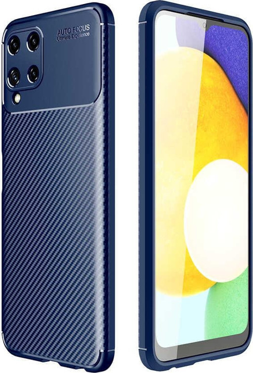 Samsung Galaxy A22 4G Kılıf Darbe Emici Uzun Ömürlü Parmak İzi Yapmaz Karbon Tasarım Negro Kılıf