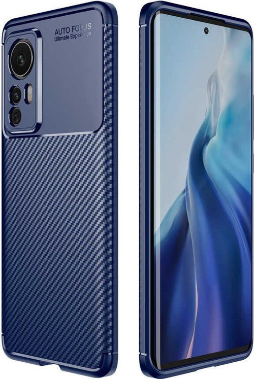 Xiaomi Mi 12 Kılıf Darbe Emici Uzun Ömürlü Parmak İzi Yapmaz Karbon Tasarım Negro Kılıf