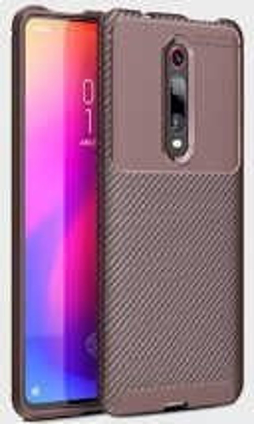 Xiaomi Mi 9T Kılıf Darbe Emici Uzun Ömürlü Parmak İzi Yapmaz Karbon Tasarım Negro Kılıf