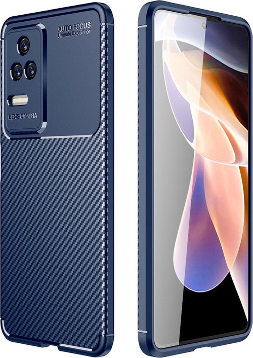 Xiaomi Poco F4 Kılıf Darbe Emici Uzun Ömürlü Parmak İzi Yapmaz Karbon Tasarım Negro Kılıf