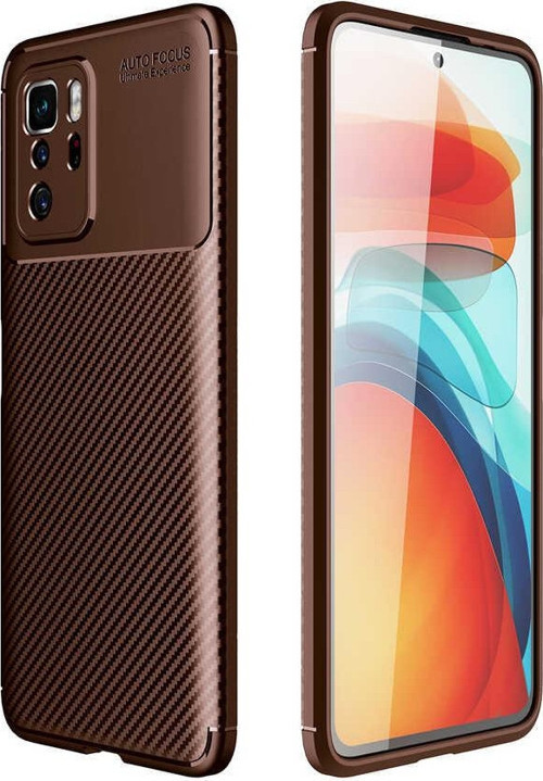 Xiaomi Poco X3 GT Kılıf Darbe Emici Uzun Ömürlü Parmak İzi Yapmaz Karbon Tasarım Negro Kılıf
