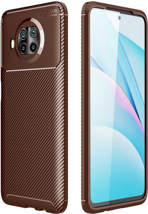 Xiaomi Redmi Note 9 Pro 5G Kılıf Darbe Emici Parmak İzi Yapmaz Karbon Tasarım Negro Silikon Kılıf