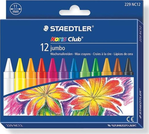 Noris Clup Jumbo 12'li Pastel Boya Seti
