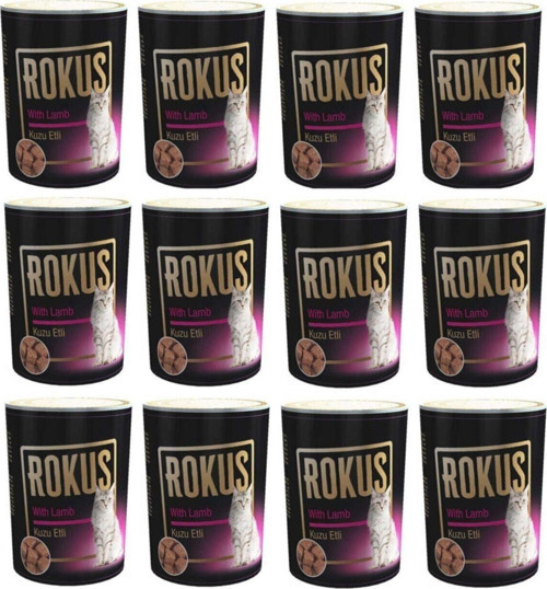Kuzu Etli Kedi Konservesi 410 Gr X 12 Adet