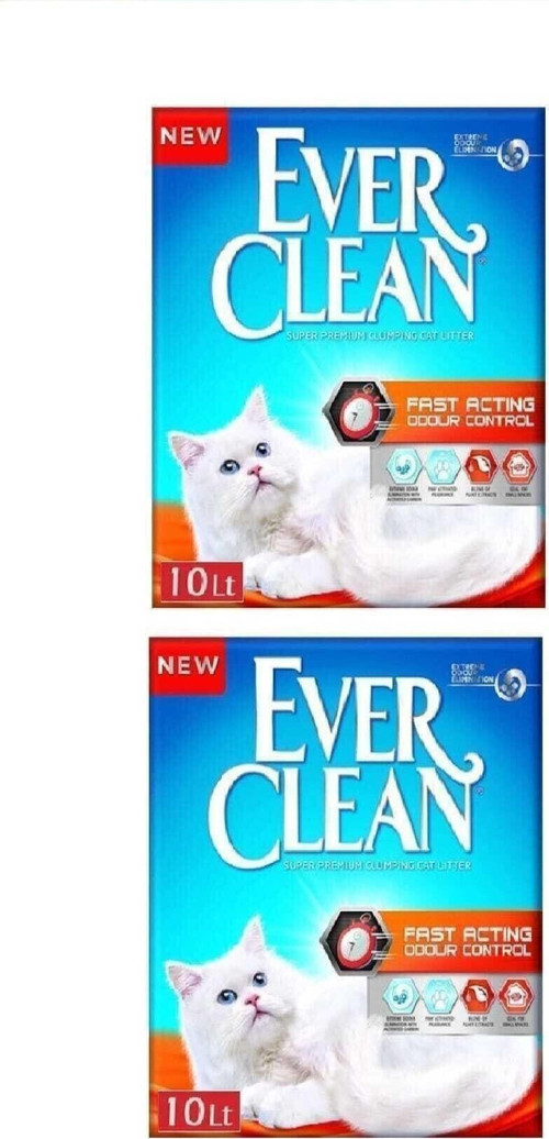 Fast Acting Hızlı Topaklanma Kedi Kumu - 10 Lt X 2 Adet