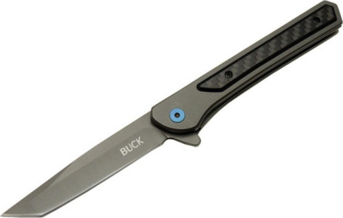 Buck FY-19T Titanyum Damalı Tanto Çakı 19,5 cm Manuel, Kemerlikli