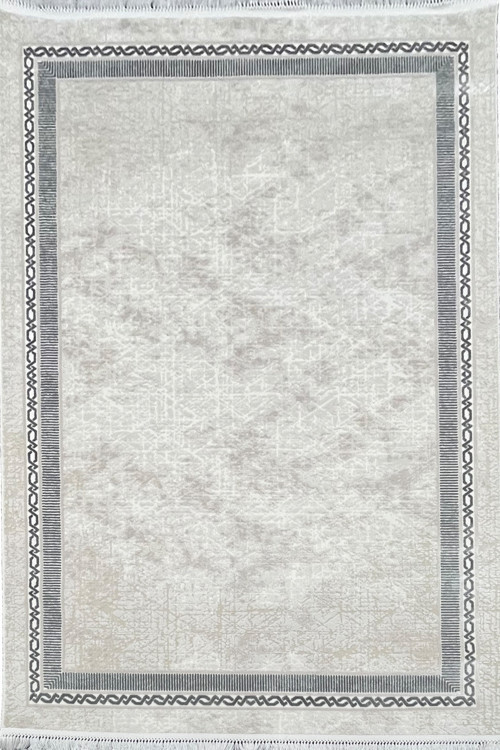 4m2 - 6m2 Modern %100 Akrilik (Yün) Salon Oturma Odası Mutfak Halısı AntiBakteriyel 6398 Antrasit