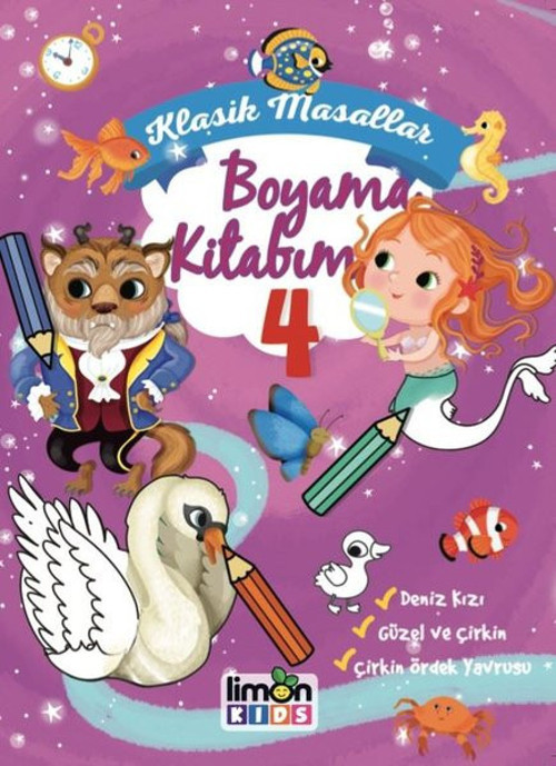 Klasik Masallar Boyama Kitabım-4