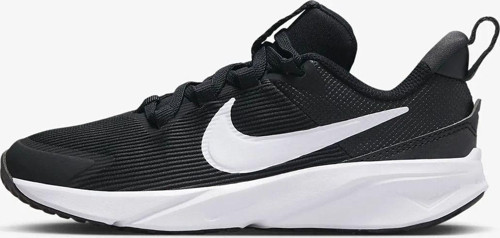 Siyah - Gri - Gümüş Erkek Çocuk Yürüyüş Ayakkabısı DX7614-001 NIKE STAR RUNNER 4 NN
