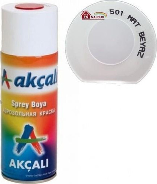 501 Sprey Boya Mat Beyaz 400Ml