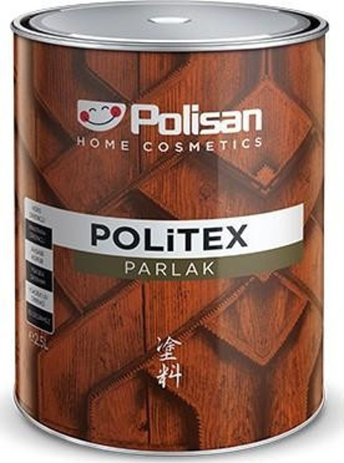 Politex Lüx Vernikli Ceviz 2.5 Lt