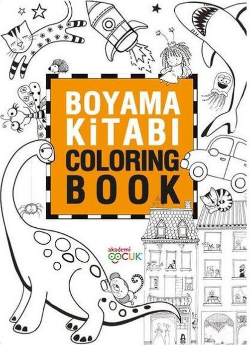 Akademi Çocuk Boyama Kitabı