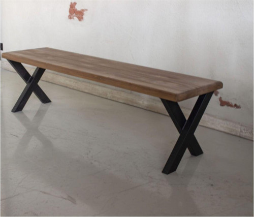 Masif Ahşap Bank 240x37 Cm