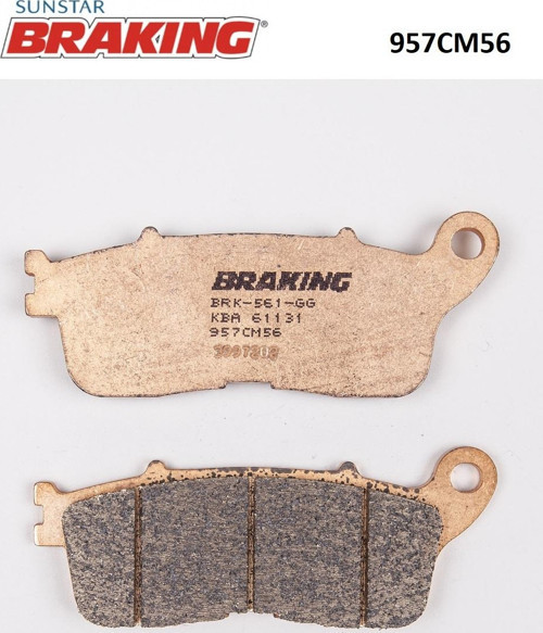 SİNTERLİ ARKA FREN BALATASI / HONDA / VFR 1200 F DCT / 1200cc / ARKA / 2010-2011-2012-2013-2014-2015-2016