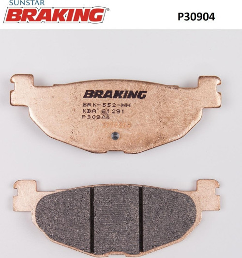 SİNTERLİ ARKA FREN BALATASI / YAMAHA / T-MAX / 500cc / ARKA / 2004-2005-2006-2007-2008-2009-2010-2011