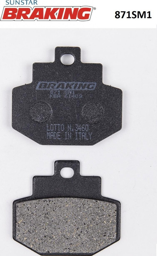 YARI METALİK ARKA FREN BALATASI / VESPA / VESPA GTV / 300cc / ARKA / 2010-2011-2012-2013-2017-2018-2019-2020-2021-2022
