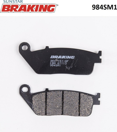 YARI METALİK FREN BALATASI / KYMCO / XCITING / R / 500cc / ARKA / 2005-2006-2007-2008-2009-2010-2011