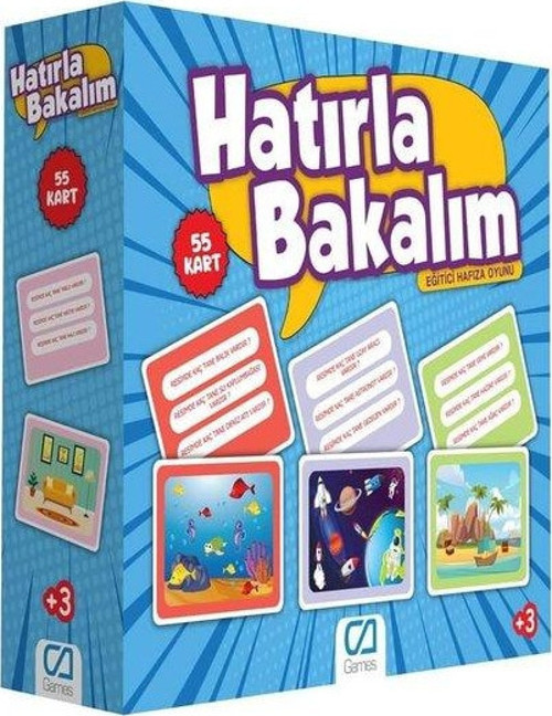 CA5108 Hatırla Bakalım Eğitici Oyun