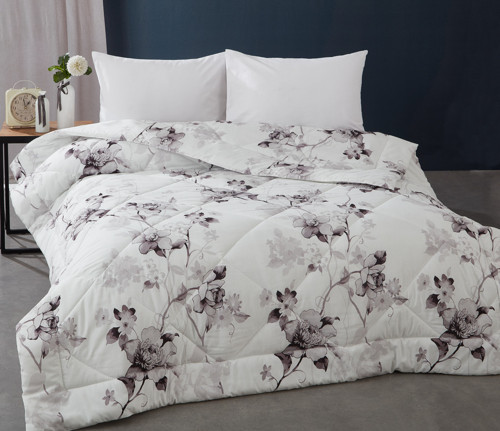 Tek Kişilik PolyCotton Yorgan + 1 Yastık / V12