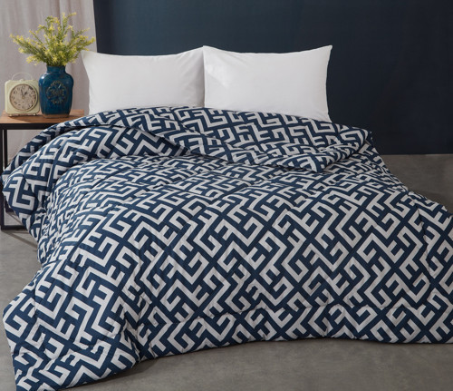 Tek Kişilik PolyCotton Yorgan + 1 Yastık / V13