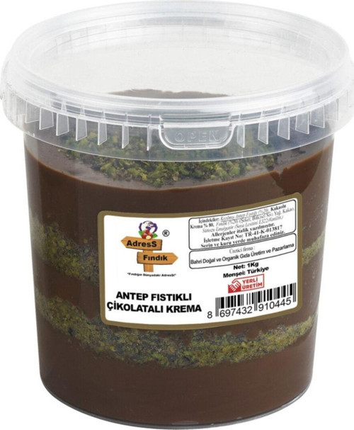 Antep Fıstıklı Çikolatalı Krema 1 Kg