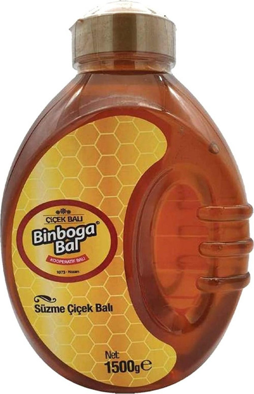 1.5 kg Süzme Çiçek Balı