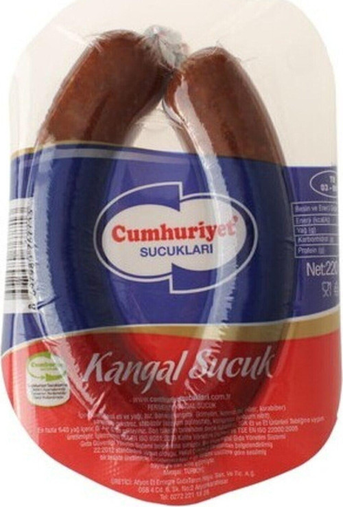 Cumhuriyet Fermente Kangal Sucuk 220 Gr