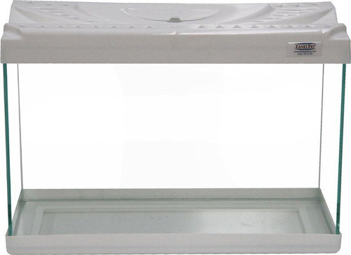 KP3518 Renkli Kapak Akvaryum Beyaz 35 CM